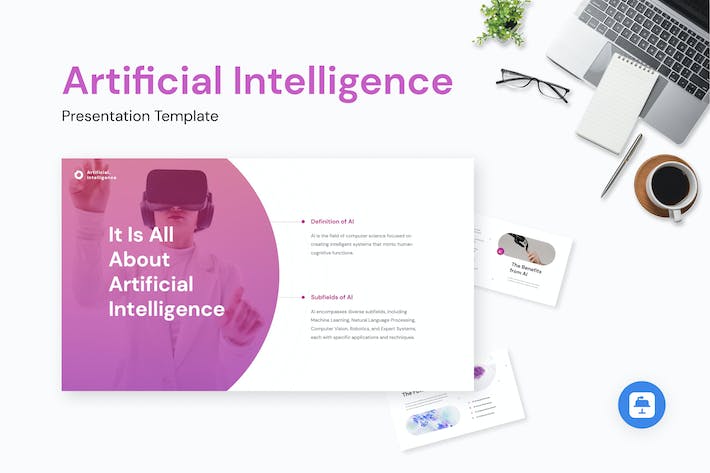 AI人工智能技术应用解析与未来发展趋势Keynote模板