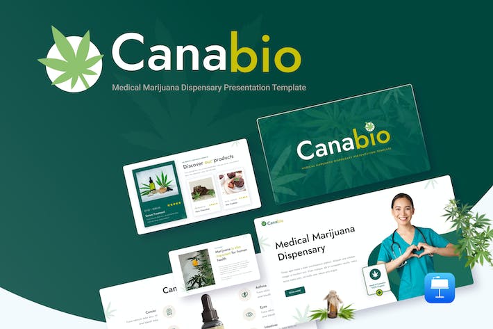 医疗大麻药效成分研究与合法医疗用途Keynote模板