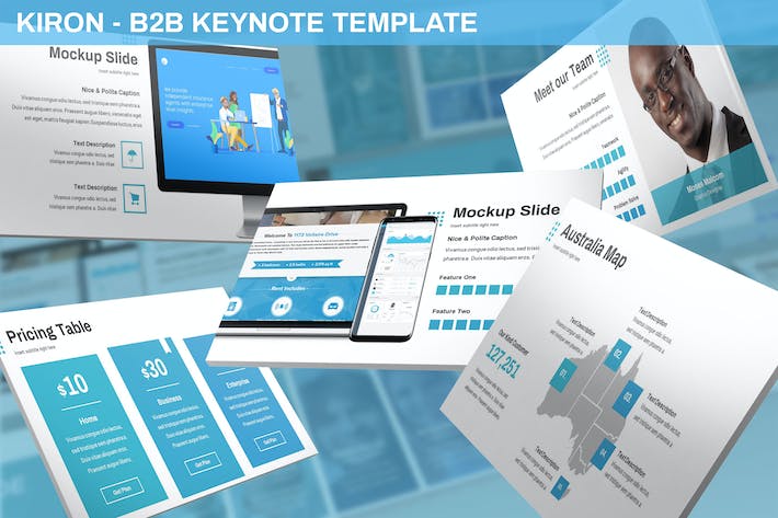 B2B商业合作模式开发与融资路演计划Keynote模板